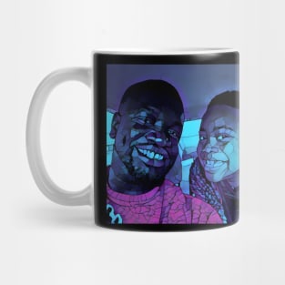 Blue smiles Mug